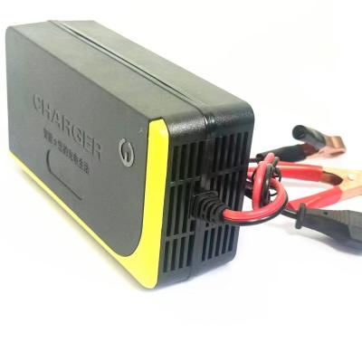 China 5W Automatic Identification Intelligent 48v12ah Lead Acid Battery Charger for 36v 48v 60v 72v 20ah Electric Bikes Scooters for sale