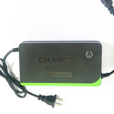 China High Charging Efficiency 93% Smart Charger 48V4A for 48V30Ah Lithium Ion/Lifepo4 Battery Waterproof and ABS Material for sale