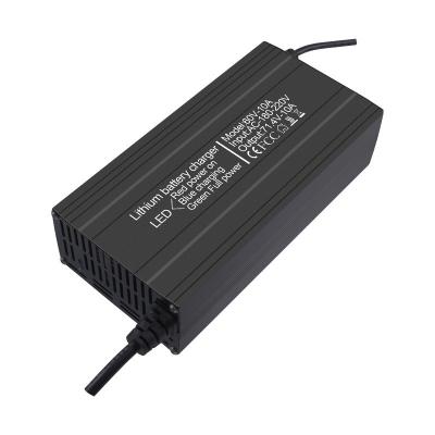 China 90W Output Power Intelligent Lead-Acid Battery Charger for Electric Vehicles and Motorcycles 12V Aluminum Design for sale