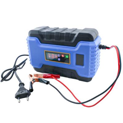 China Smart 12V 6A AGM Start Stop Battery Charger for Car Motorcycle Truck Vehicle Electric Vehicle E-bike Scooter for sale