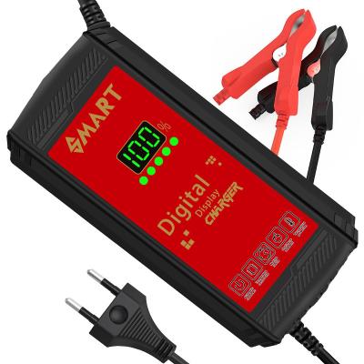 China 12V/1.25A Output Motorcycle Battery Charger with Repair Type and Fireproof ABS Home Security System Compatible for sale