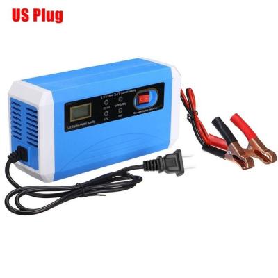 China LCD Display 15W/10W/7.5W/5W ABS Motorcycle Battery Charger with Automatic Identification and Smart Switch for sale