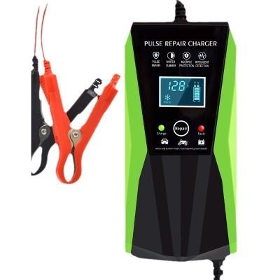 China Electric Vehicle 24V 36V 48V 12V 5A 6A Battery Charger for Motorcycle Car Pulse Repair Lead Acid Charger EU US UK AU for sale