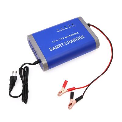 China 12V/24V 12A Portable Multifunctional Charger for ABS Technology Smart Car Battery Charging for sale