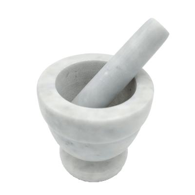 China Sustainable Granite Set Fireworks 3 Inch Marble Material Mortar And Pestle For Spice Press for sale