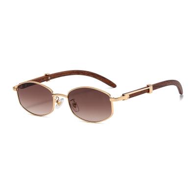 China DFS716 Fashion Sunglasses Europe Quality Metal Sunglasses Women PC Glass Rectangle Driving Sun Glass Eyewear Men Wholesale for sale