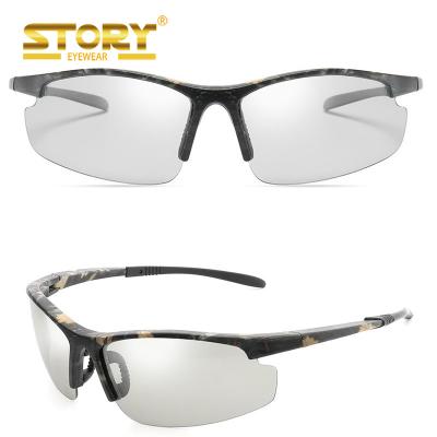 China Fashion Sunglasses HISTORY KPB1041 Mens Photochromic Lens Sunglasses for Golf Beach Baseball Outdoor Fishing Sports for sale