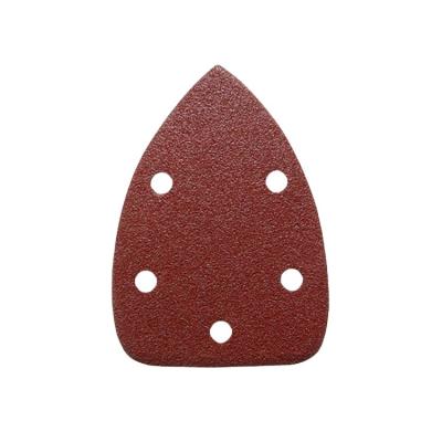 China Hook and Loop Garnet Disc Polishing and Grinding Sandpaper for Polishing Metal and Wood for sale