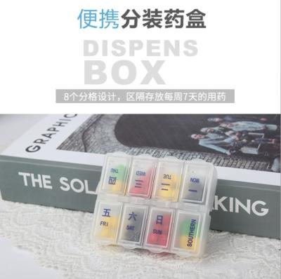 China Large Viable Weekly Pill Box 2 A Day Pill Organizer, AM P.M. Pill Case, Pill Container 7 Day for sale