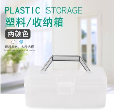 China Eco-Friendly Sustainable Hot Selling PP Transparent Storage Box for sale