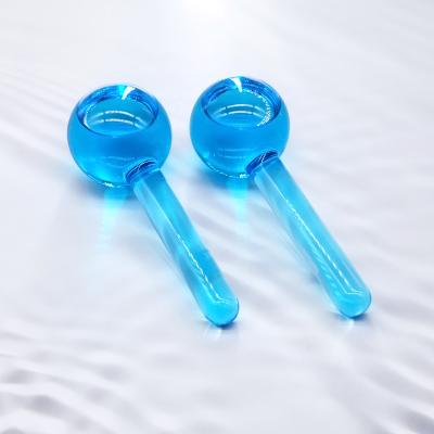 China Hot Selling Multifunctional Cooling Ice Globes Face Skin Care Ice Globes Roller Massager Blood Vessel Removal Anti Aging Facial Massager Ice Globes for sale