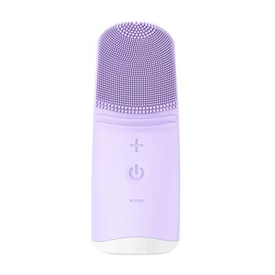 China Handheld Machine Silicone Acne Treatment Skin Detergent Facial Brush For Face Cleaning for sale