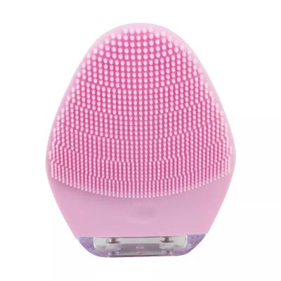 China High Quality Acne Treatment Cheap Facial Cleansing Apparatus To Clean Face Silicone Shaped Mini Cleansing Brush for sale