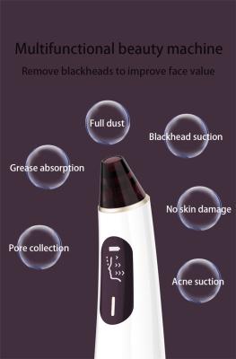 China Acne Treatment Blackhead Remover Vacuum Pore Vacuum Blackhead Remover Remover With Water Cycle Cleaning for sale