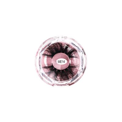 China Natural Widely Used Top Quality JE Series 25 Mm Fluffy Mink Eyelash for sale