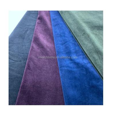 China New Good Quality Anti-static Fashion Velvet Hot Selling Custom Printed Upholstery Sun Velvet Fabric for sale