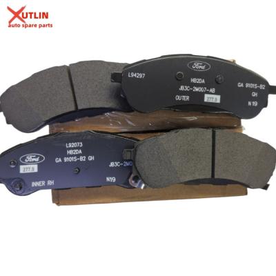 China Hot Product Ranger Spare Parts Rear Brake Pads for Ford Ranger 2019 Year 4WD Auto Brake System OEM JB3C-2M007-AB for sale