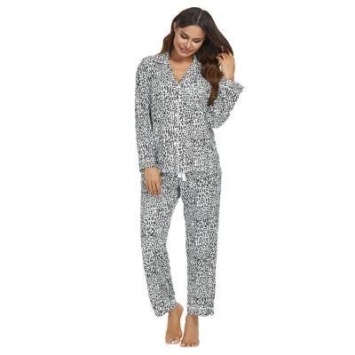 China QUICK DRY pajama set for women leopard print tank top pajamas women for sale