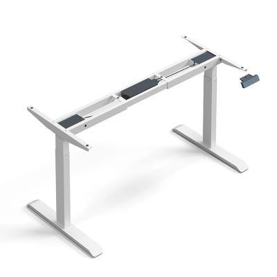 China Commercial Furniture (Height) Modern Design Height Adjustable Electric Adjustable Sit Standing Desk Office Furniture Office Furniture (Height) for sale