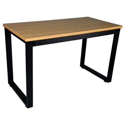 China Simple Design Steel Frame Dining Table Home Furniture Extendable Dining Table for sale