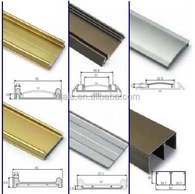 China Decorations Furniture Anodized Aluminum Frame , Powder Coating Aluminum Profile for sale