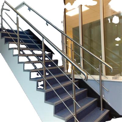 China Modern SS304 Singapore Stainless Steel Stair Railing for sale