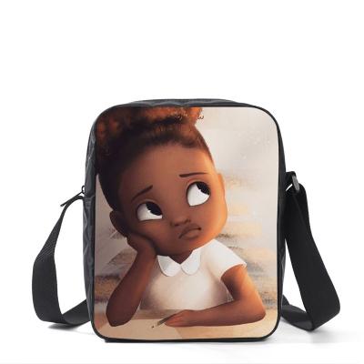 China High Quality TD Fashionable Kids Cross - Lovely Body Bag Cartoon Printing Shoulder Bag Zipper Kids Messenger Bag for sale