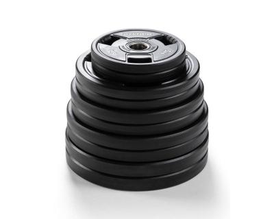 China Fitness Center URETHANE THREE HANDLES WEIGHT PLATES for sale