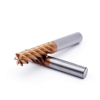 China High Quality Solid Carbide Mk 6 Flute End Mill For Finish Processing for sale