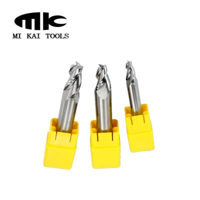 China CNC Machining Center CNC Router Bit HRC45 Solid Carbide Variable Flute Taper End Mill for sale