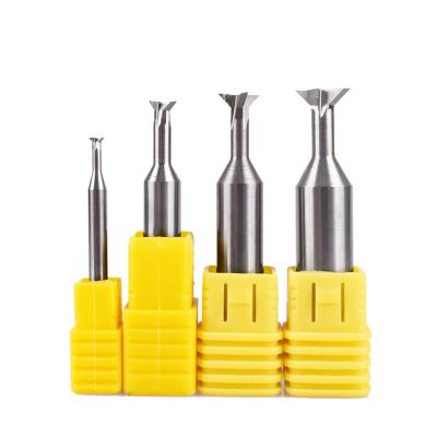 China Carbide 60 Degree CNC Solid Carbide 12MM End Mill Dovetail Cutter For Aluminum for sale