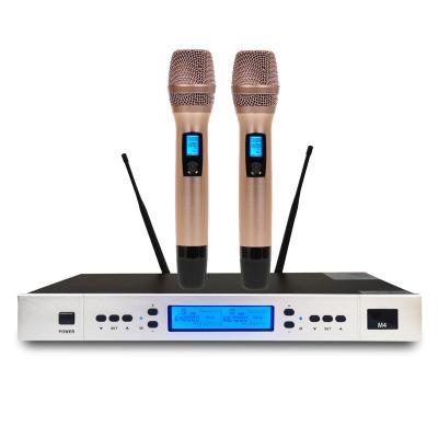 China Factory High Quality Wireless Microphone Professional Music UHF Outlet UHF Microphone Wireless Microphone for sale