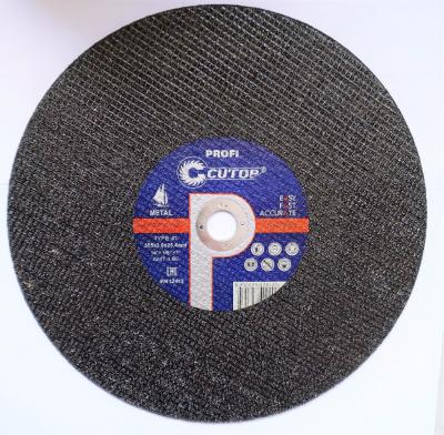 China Abrasive Mill Grinding Wheel 14 Inch 355mmx3mmx25.4mm Cutting Disc Cutout for sale