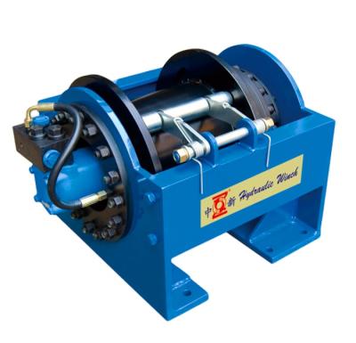 China AUTOMATIC 2T-40T Hydraulic Vehicle Recovery Winch With For Brake At The Bottom Of The Truck For Sale for sale