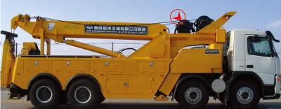 China Quality Trawl/Tractor/Trailer/Tow Truck High Winch Crane Truck Hydraulic Lifting Winch 6.8 Ton Trailer for sale