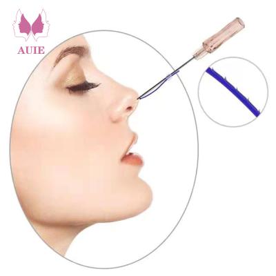 China Fine wire lifting wire lifting blunt korea 4d tooth fio pdo face lift treatment with L needle for sale