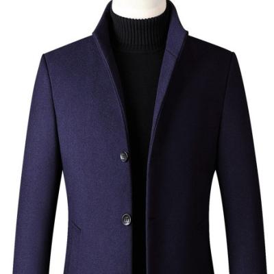 China Breathable New Design High Quality Winter Coats Mens Wool Coat Jacket Wholesale Men for sale