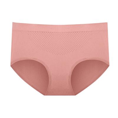 China Factory Price 3D Honeycomb Japanese Crotch Underwear Women's Cotton Seamless Breathable Honeycomb Sexy Triangle Underwear Wholesale for sale