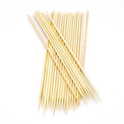 China Eco - Friendly Bamboo Barbecue Easily Cleaned Skewer Round Skewer Maker for sale