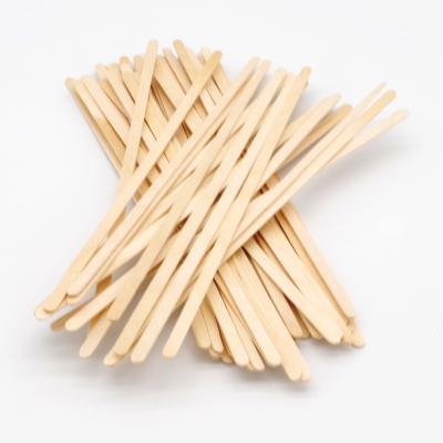 China High Quality 100% Natural Sustainable Coffee Stick Wooden Coffee Stirrer for sale