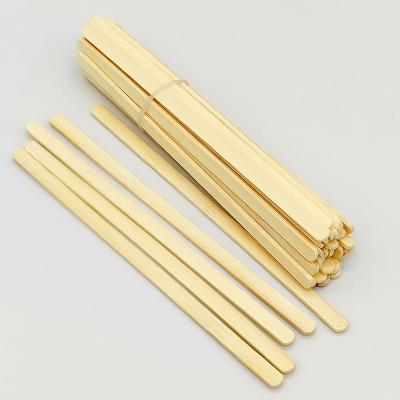 China Sustainable Coffee Wholesale Bamboo Sticks Disposable Wooden Coffee Stirrers for sale