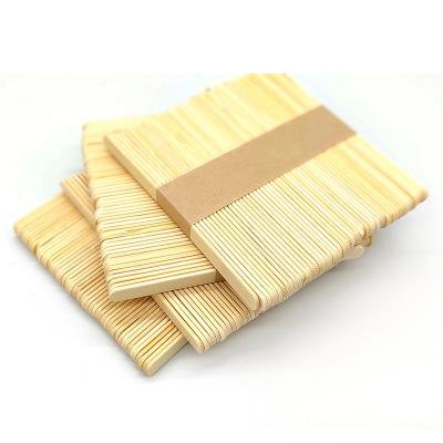 China High Quality Sustainable Bamboo Crafts Sticks Birch Wood Ice Cream Stick for sale