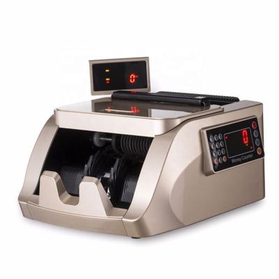 China Sheets Counting R690 Note Counter Mix Banknote Value Currency Counting Machine Money Cash Box Banknote Counter for sale