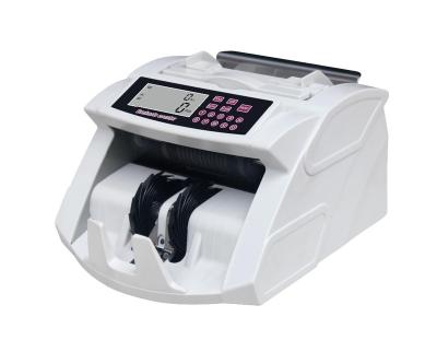 China Money detecting+sheets counting hot sale cash counting machine R689 LCD display bill counter UV and MG money detector for sale