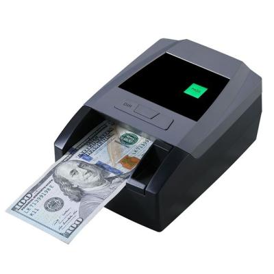 China USD R100 US Dollar in 4 Orientation Mini Euro USD Cash Cash Counting UV Light Currency Banknote Counting Machine Fake Money Detector for sale