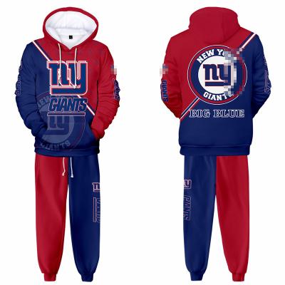 China Breathable Hot Selling Mens Nfl Hoodies With Jogers Set Pants American Football NFL Hoodies Set for sale