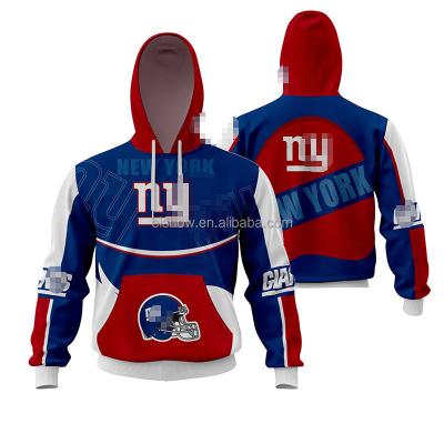 China New Breathable NFL Hoodies Sports Cotton Polyester Autumn Football Print Hoodies Jersey Winter Style for sale