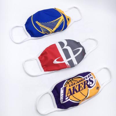 China Party Make/Hot Selling Decoration 2021 30 NBA Teams America Basketball Teams Nuggets Males Clippers Washable Cotton Quality FaceMask Raptors Jumpers for sale