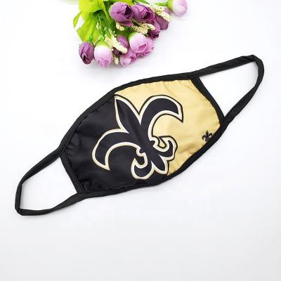 China Party Make/Sale Decoration Winner High Quality Washable NFL Football Facemask Steeler Cowboys Seahawk Reusable SportsTeam Facemask In Stock for sale