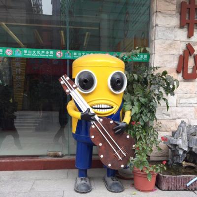 China Outdoor Garden Decor India Resin Figure Cheap Robot Sculpure For Decoration for sale